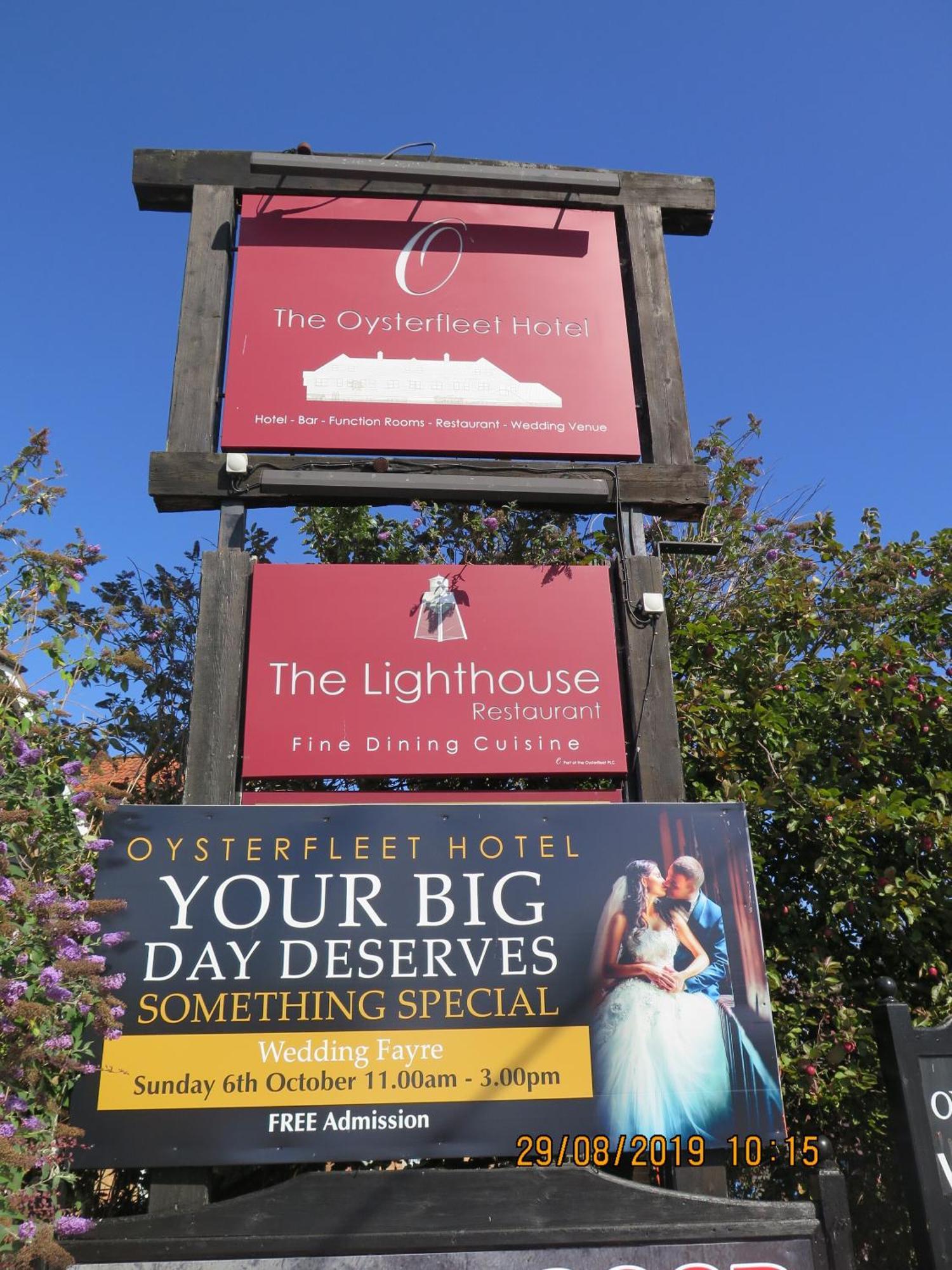Oyster Fleet Hotel Canvey Island Eksteriør billede